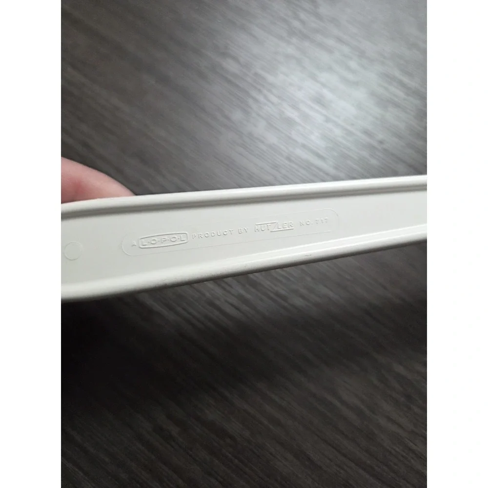 Hitzler LOPOL Reinforced Nylon Slotted Spatula Turner White